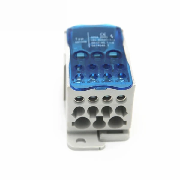 UKK series UKK-400A Din rail Unipolar junction box water proof distribution block