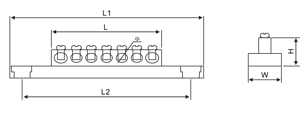 New Design type Neutral Grounding Terminals Block