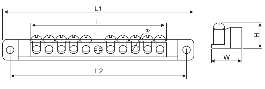The application scope of terminal block in electric power industry is gradually expanding