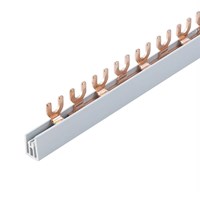 Terminal Block Connector Copper Busbar with U or Fork Type for MCB