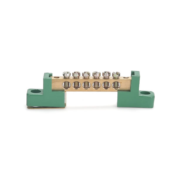 Screw Connection Electrical Ground Terminal Blcok with Holder