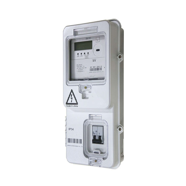 How to conduct power on operation test for transparent meter box (ready board)?