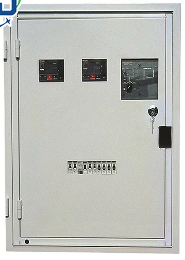 What is the use of the AC distribution box?